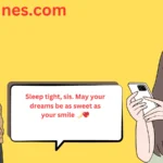 Good Night Message for Sister