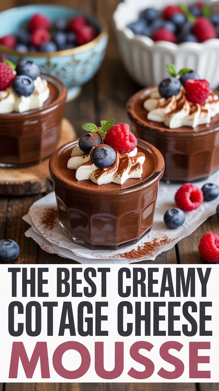 Best Cottage Cheese Mousse Recipe – Easy, Healthy & Flavorful