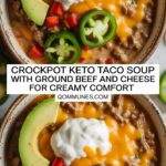 Tasty Queso Keto Taco Soup – The Ultimate Creamy, Low-Carb Comfort Food